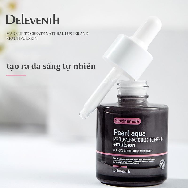 KEM CHE KHUYẾT ĐIỂM DELEVENTH NICINAMIDE DẠNG LỎNG, ĐỘ CHE PHỦ CAO, CHỐNG THẤM NƯỚC HIỆU QUẢ 30ML CHÍNH HÃNG - 11474