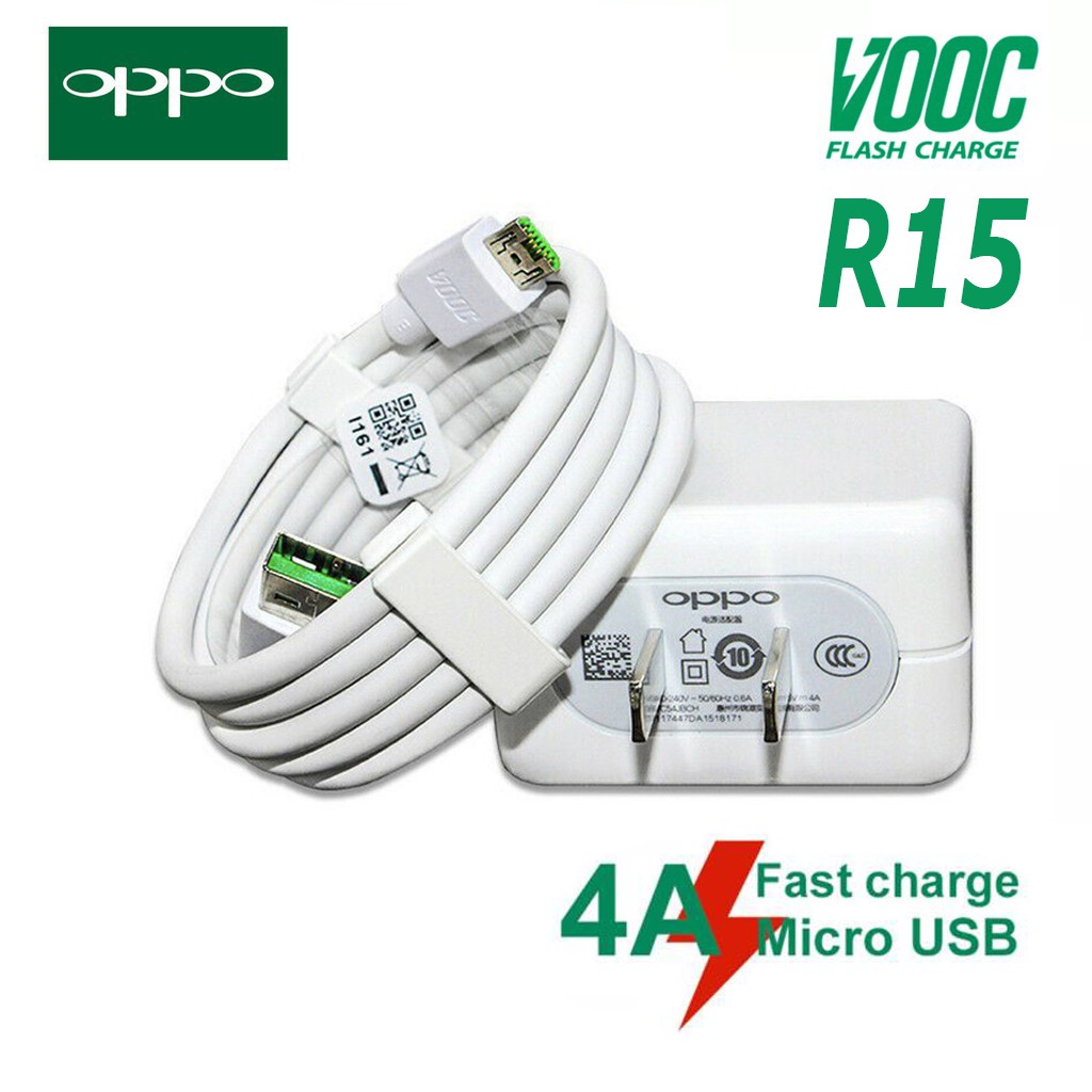 Bộ Sạc Nhanh VOOC 3.0 Zin New - 20w, Sạc OPPO chân TypeC và MicroUSB - Bảo Hành 1 Đổi 1