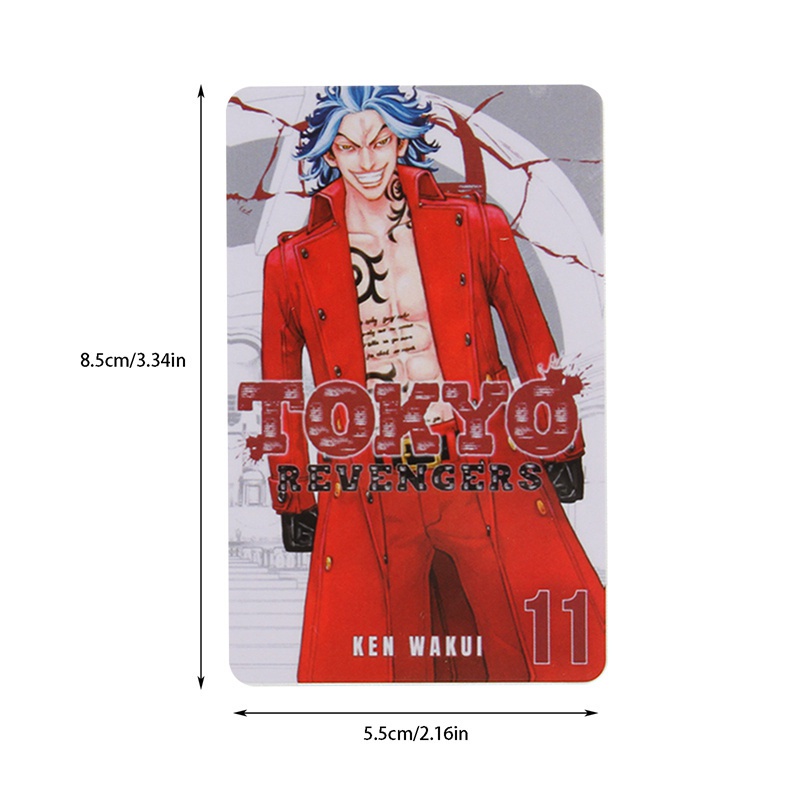Thẻ ảnh PVC in hình Anime Tokyo Revengers thời trang độc đáo