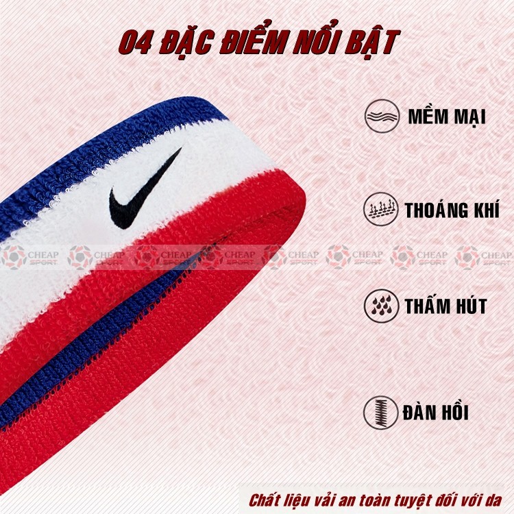 Băng Đô Thể Thao, Headband Nam Nữ Thấm Mồ Hôi Trán, Băng Đầu Chơi Bóng Rổ Cầu Lông Bóng Chuyền Tennis Tập Gym Chạy Bộ