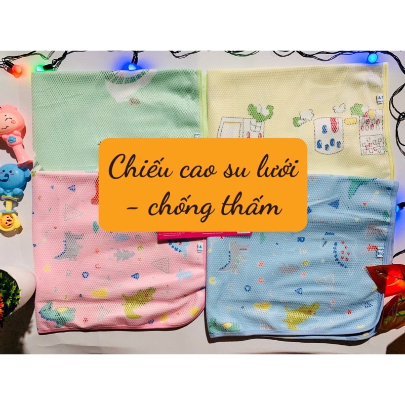 CHIẾU CAO SU LƯỚI TO 65cmx80cm