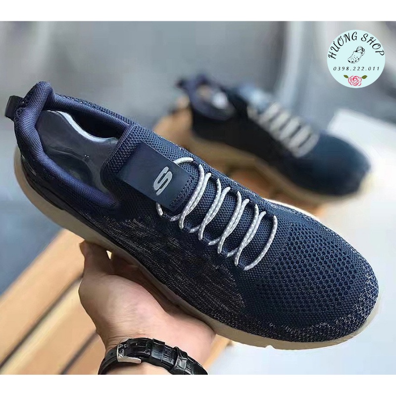 Giày Skechers nam len nổi cục sang xịn mịn cho các anh