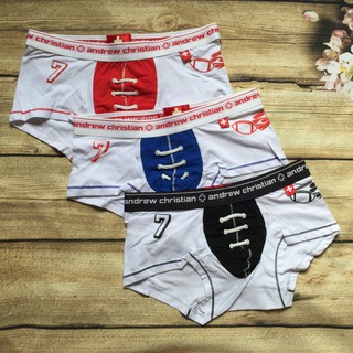 Quần sịp boxer Andrew Christian bóng bầu dục