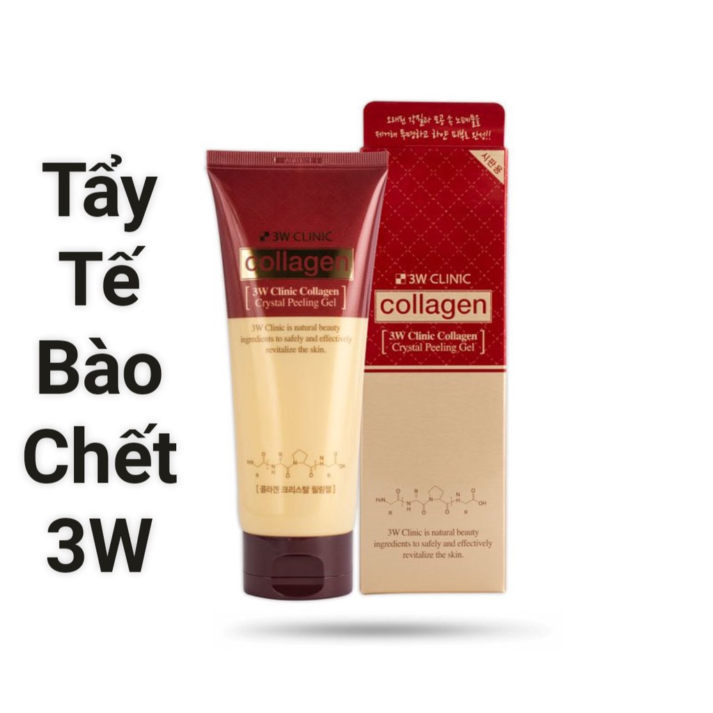 Tẩy da chết 3w clinic collagen