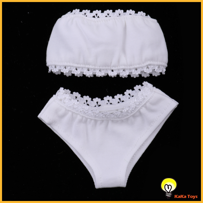 [KaKa Toys]Sexy White Lace Tube Underwear Suit Clothes for 1/4 BJD SD DOD  Doll #2