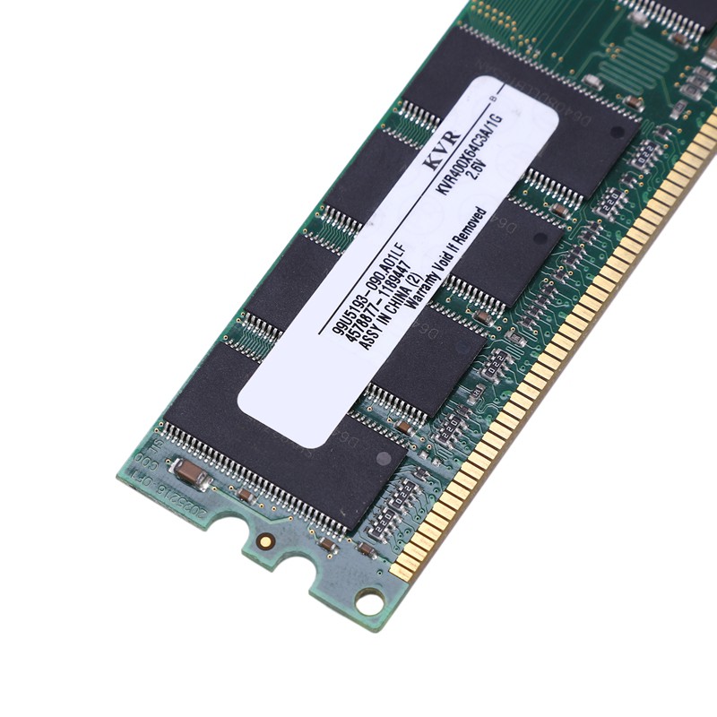 Thẻ Nhớ Máy Tính 2.6v Ddr 400mhz 1gb 184pins Pc3200 | WebRaoVat - webraovat.net.vn