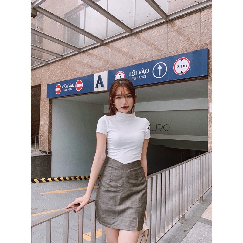 Váy caro lưng V (S/M/L) | BigBuy360 - bigbuy360.vn