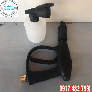 SÚNG RỬA XE VÀ BÌNH XÀ BÔNG MÁY RỬA XE