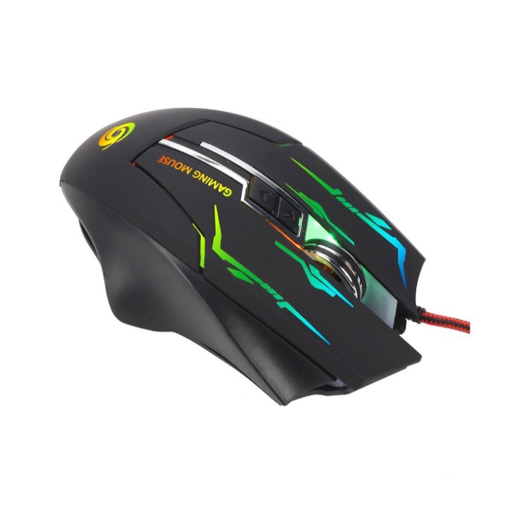 Khuyến mãi chuột gaming K1021 Led đẳng cấp + Tặng 1 lót chuột - Chuột chơi game - Gaming mouse - Chuột cho game thủ