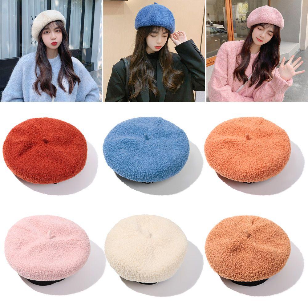 Mũ Beret Thời Trang Thanh Lịch Có Thể Điều Chỉnh Kích Cỡ