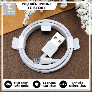 Cáp Sạc iPhone Xs Max Bóc Máy - Cáp Sạc iPhone Không Loạn Cảm Ứng Chính Hãng Apple - Bảo Hành 1 Năm 1 Đổi 1✅