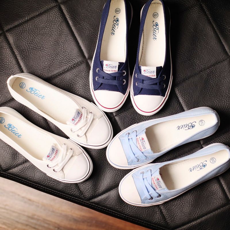 ORDER- SẴN NAVY 37, TRẮNG 36/37  -Giày Beier xuất Hàn sale rẻ - cập nhật màu mới