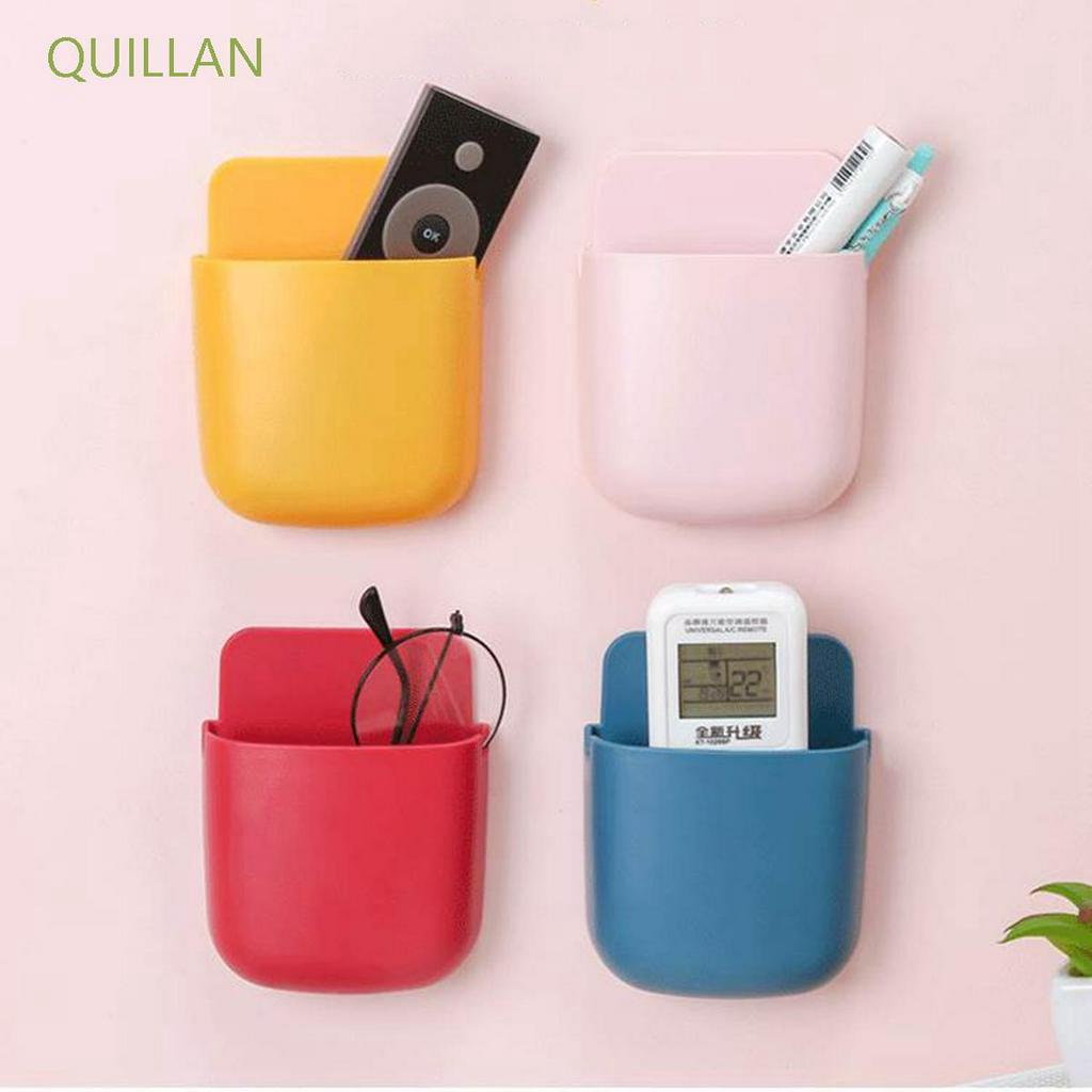 Bộ 1/ 3/ 6 hộp giữ điều khiển từ xa điện thoại và các vật dụng khác gắn tường đa năng tiện lợi
