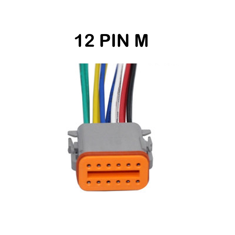 Đầu Nối Dây Điện Chống Nước / Bụi Bẩn 2 / 3 / 4 / 6 / 8 / 12 Chấu Cho Xe Hơi