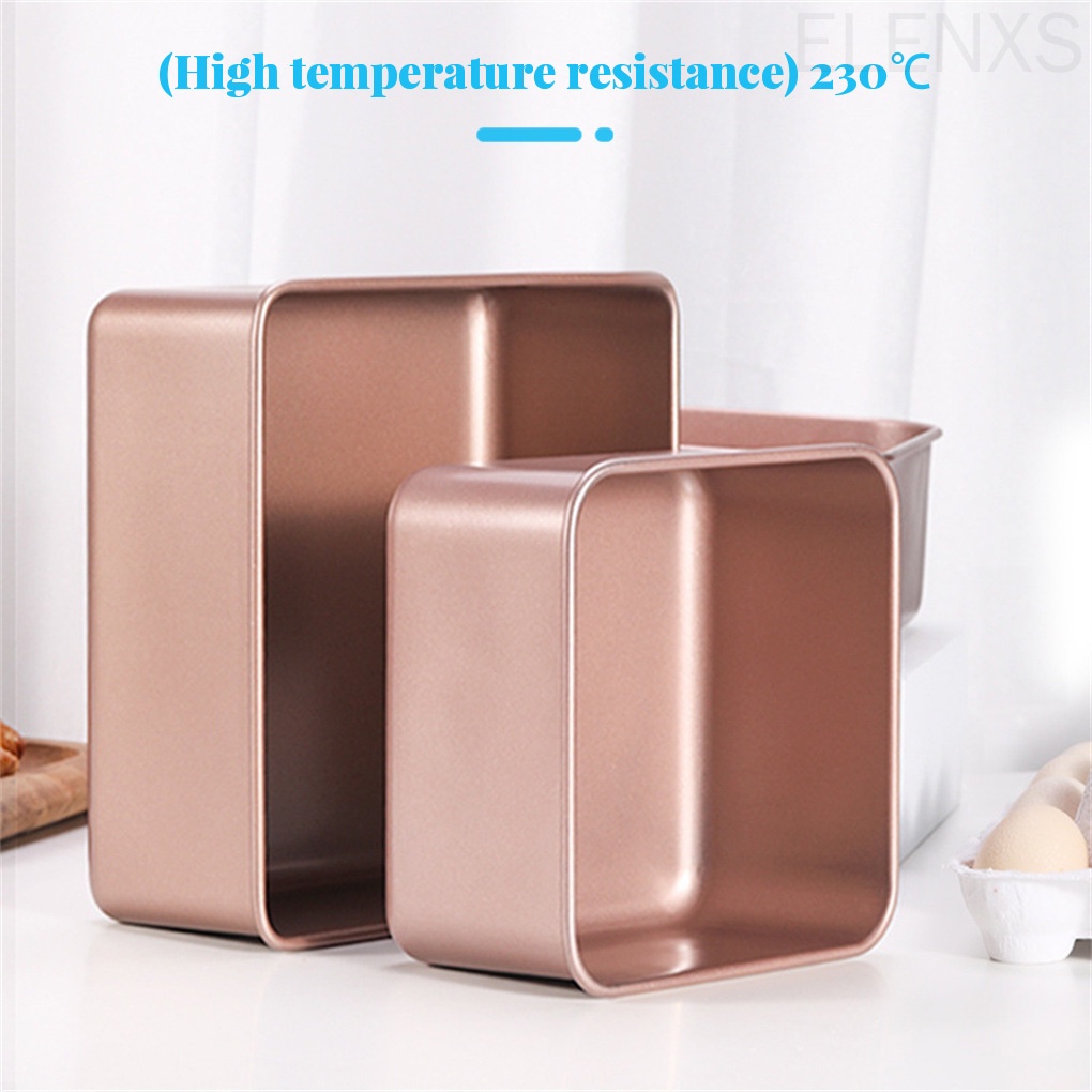 Khuôn nướng bánh hình vuông chống dính cách nhiệt tiện dụng cho nhà bếp DIY