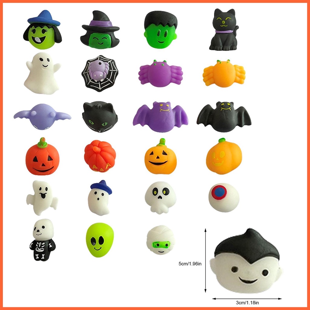 Set 24 Đồ Chơi Mochi Hình Trứng Phục Sinh Bóp Để Giảm Căng Thẳng