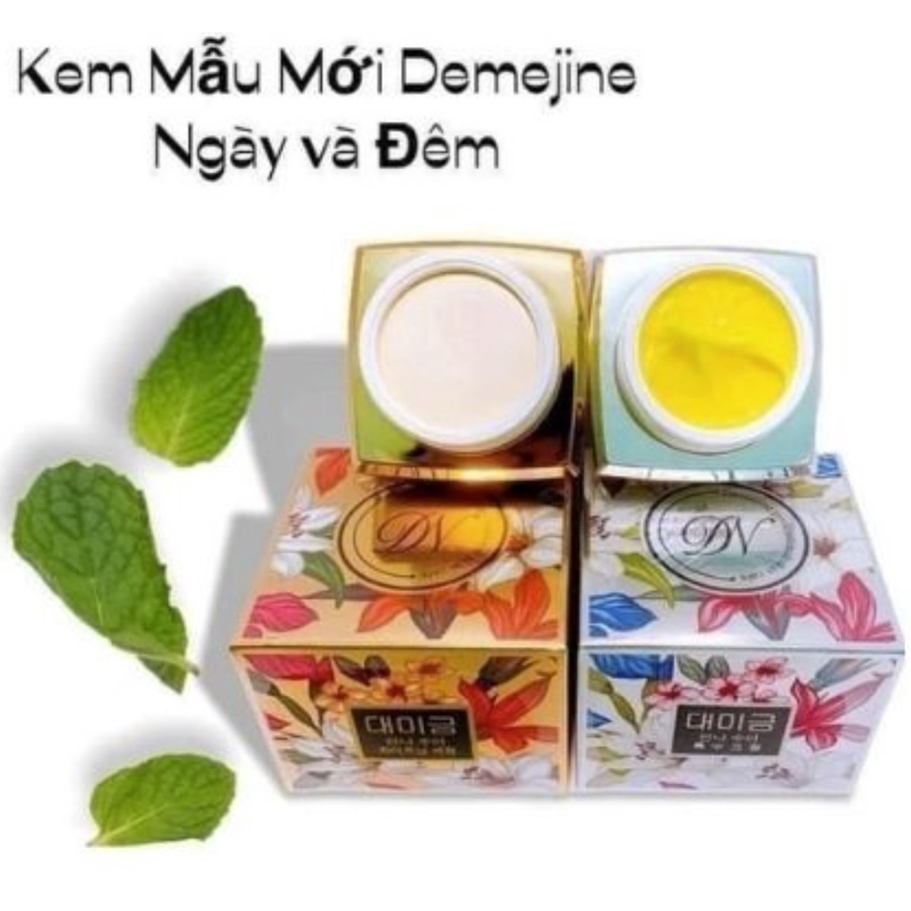 KEM DEMEJINE DƯỠNG TRẮNG DA SẠCH NÁM TÀN NHANG, NGĂN NGỪA MỤN NGÀY VÀ ĐÊM