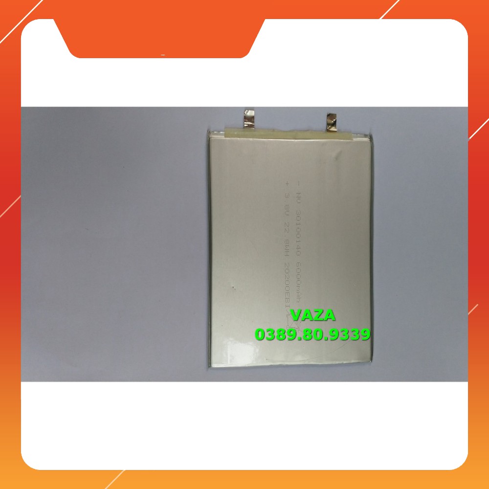 Pin Lipo - Pin Lithium Polymer 30100140 - 6000mAh mới 100% chuẩn dung lượng