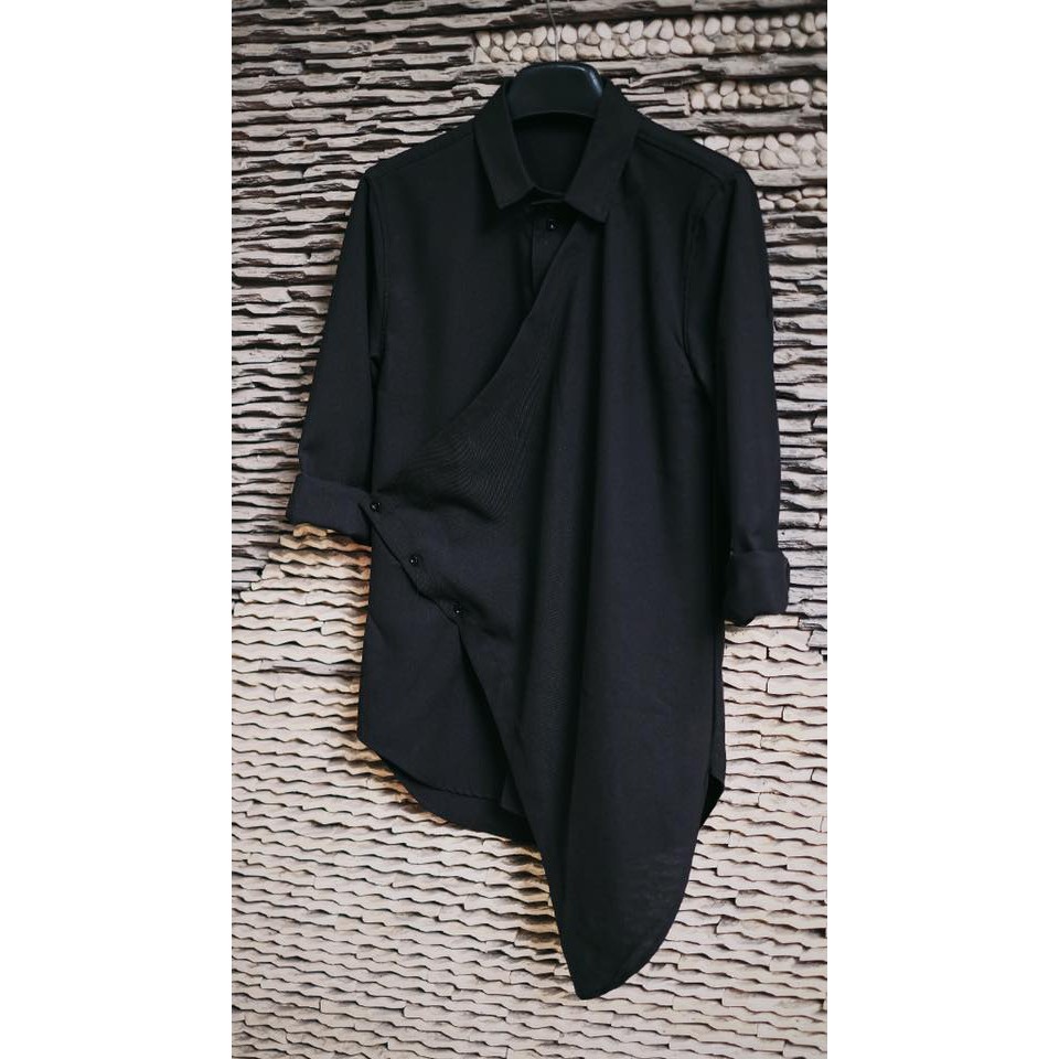 ÁO SƠ MI MINTY - VẠT CHÉO UNISEX | BigBuy360 - bigbuy360.vn