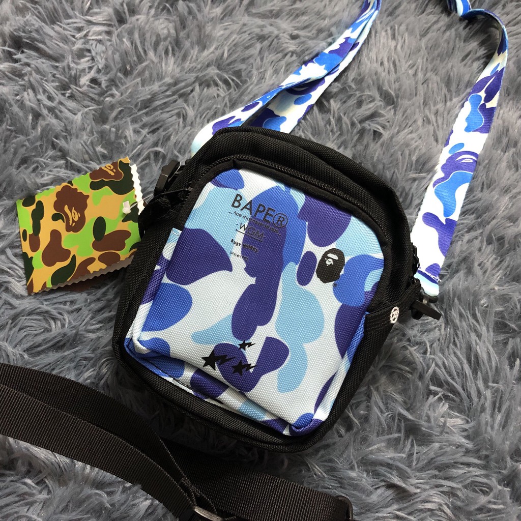 Túi đeo chéo mini Bape_camo nam nữ cực đẹp