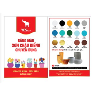 Sơn chậu kiểng 1k Yes 1kg