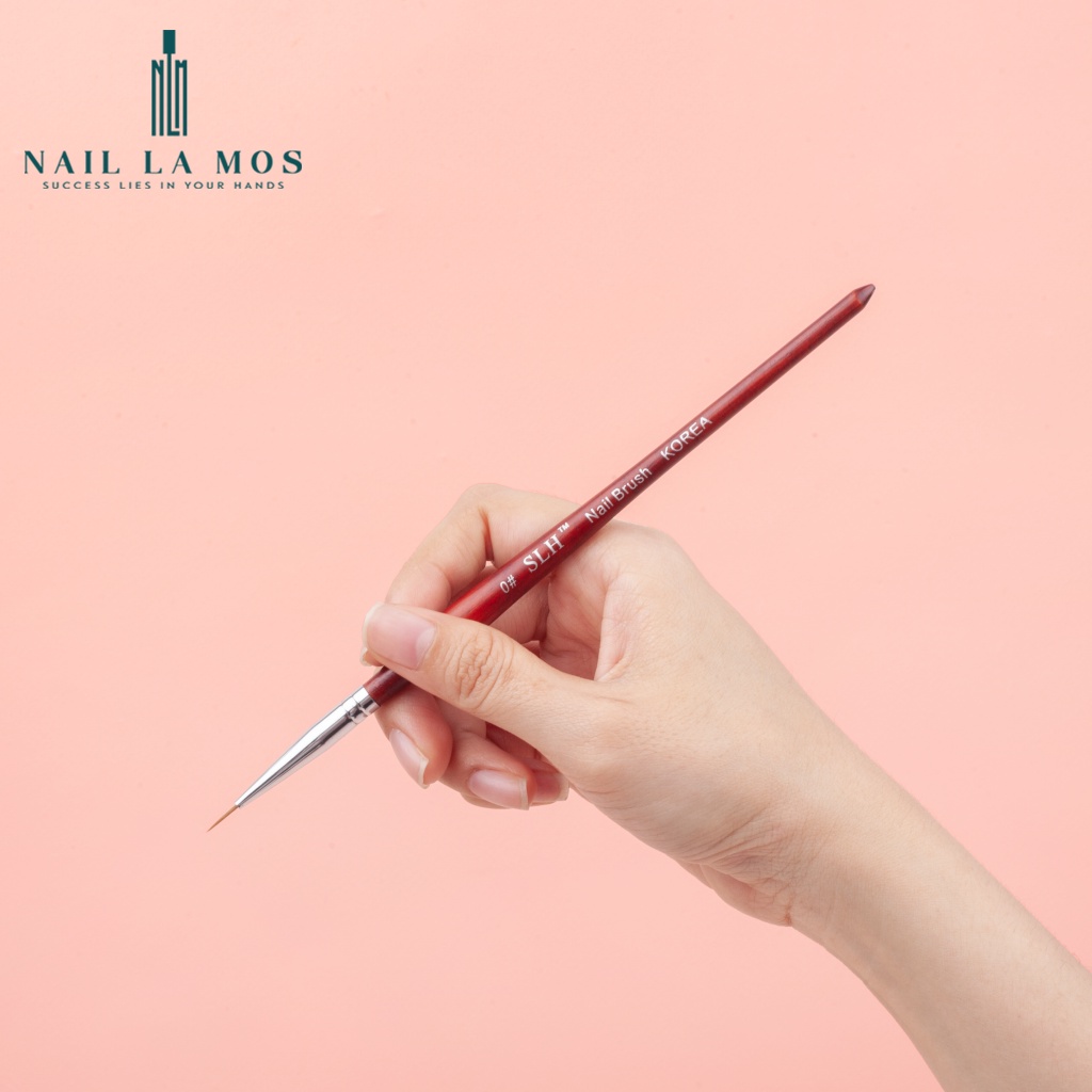 Cọ tô gel SLH Hàn Quốc - Cọ vẽ nail chuyên dụng cho dân làm móng