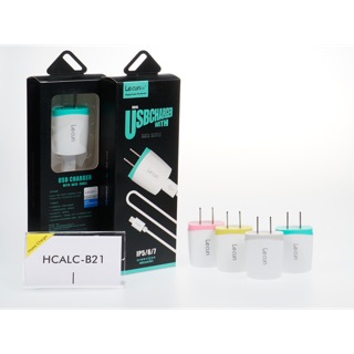 Sạc bộ lecun b21 chính hãng lecun - iphone 5/6/6s/6+...