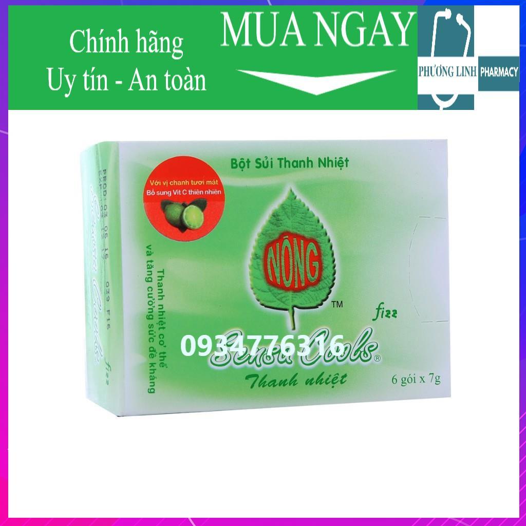 ✅ Sensacool bột sủi thanh nhiệt