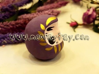 Daruma tím 5cm