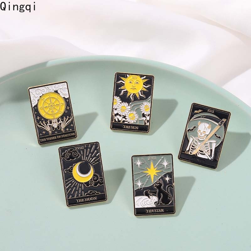 Ghim cài áo Miss Zoe nhiều kiểu dáng hoạt hình phong cách punk