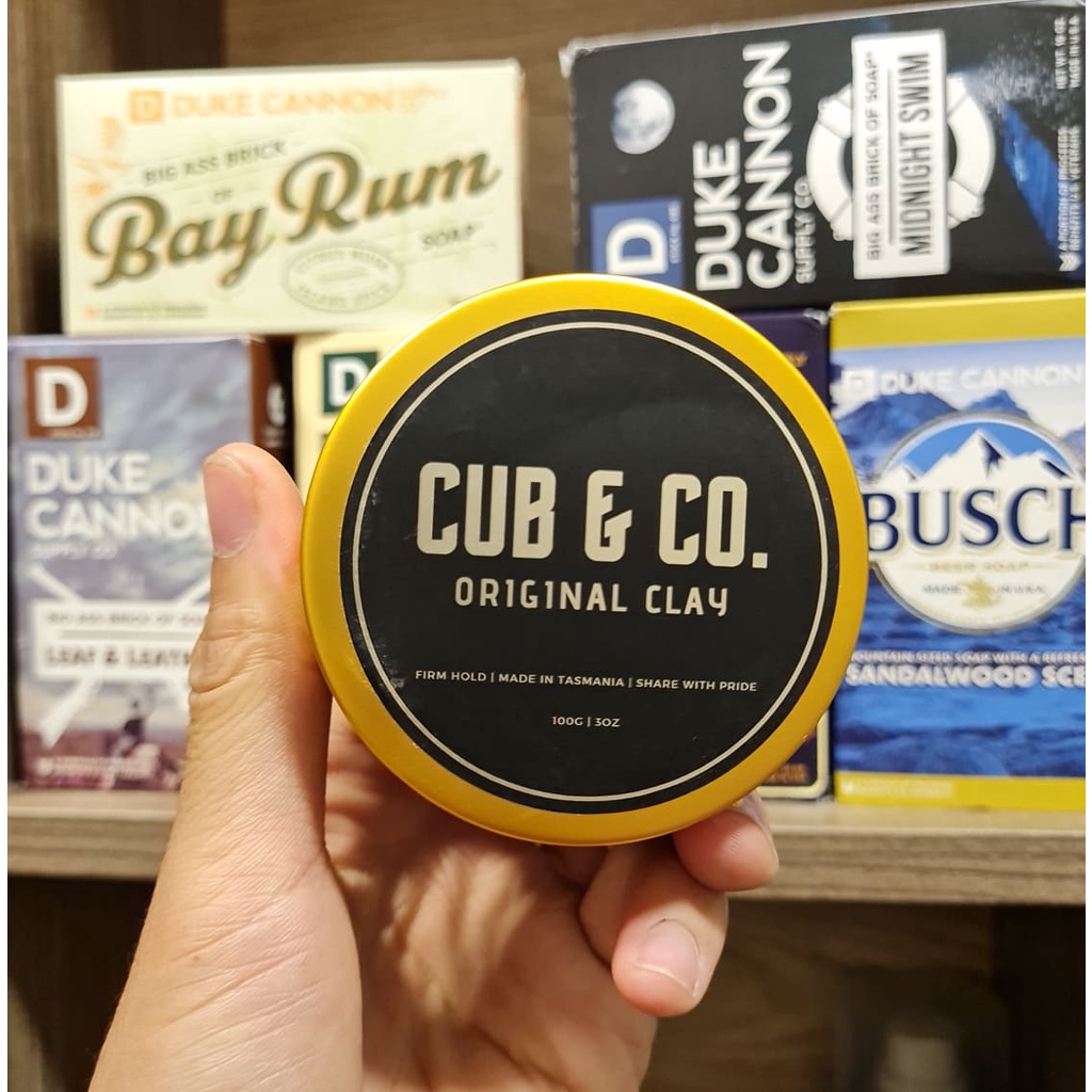 [CHÍNH HÃNG] Sáp vuốt tóc Cub Co Original Clay 100gr cao cấp Australia