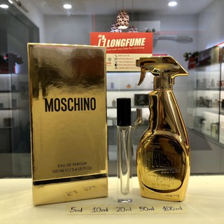 [Có Video] Mẫu thử nước hoa Moschino Fresh Gold Couture - Chiết nước hoa 5ml 10ml 20ml