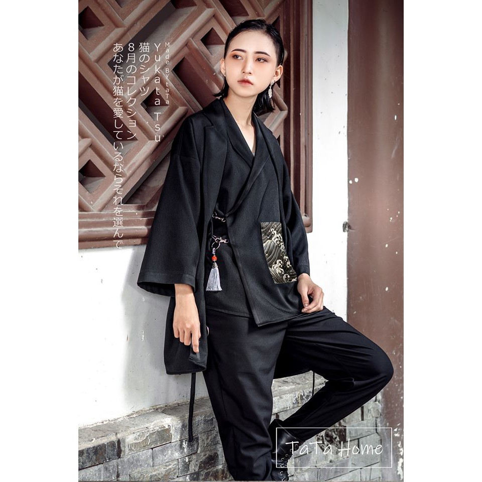 Áo Yukata Vest