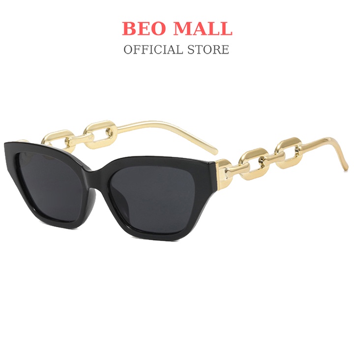 Kính mát nữ cao cấp BEOMALL thiết kế càng kính cá tính và đẹp KT035
