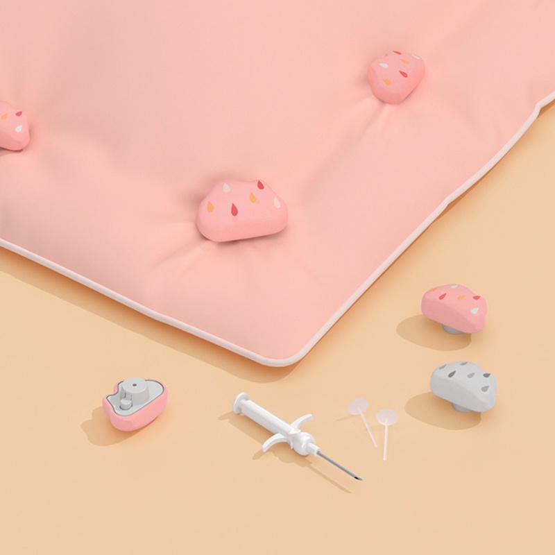 Set 8 Kẹp Cố Định Ga Trải Giường Chống Trượt Hình Đám Mây