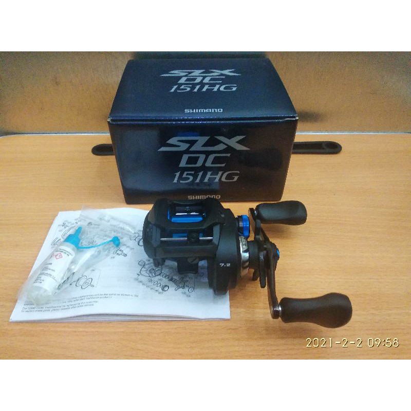 Máy Câu Cá Shimano SLX DC 151HG - Máy Ngang - Tay Trái