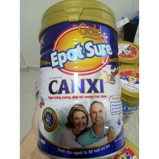 Sữa canxi dành cho người già Epot sure canxi gold 900Gr