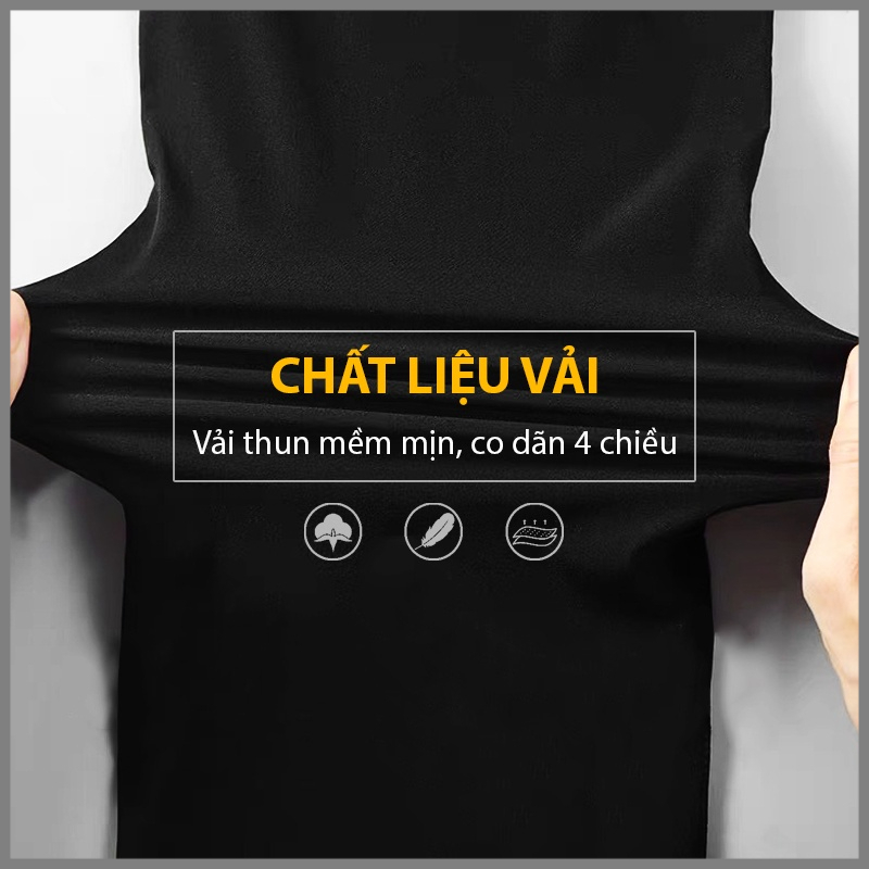 Quần thể thao nam FUNS mã MK E dáng dài nam kiểu nỉ bó ống Hàn Quốc đẹp mùa thu đông