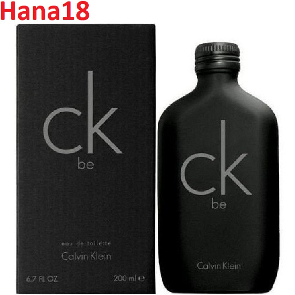 HOT Nước hoa Unisex (nam, nữ) 200ml Calvin Klein CK Be hana18 cung cấp hàng 100% chính hãng 2020 new