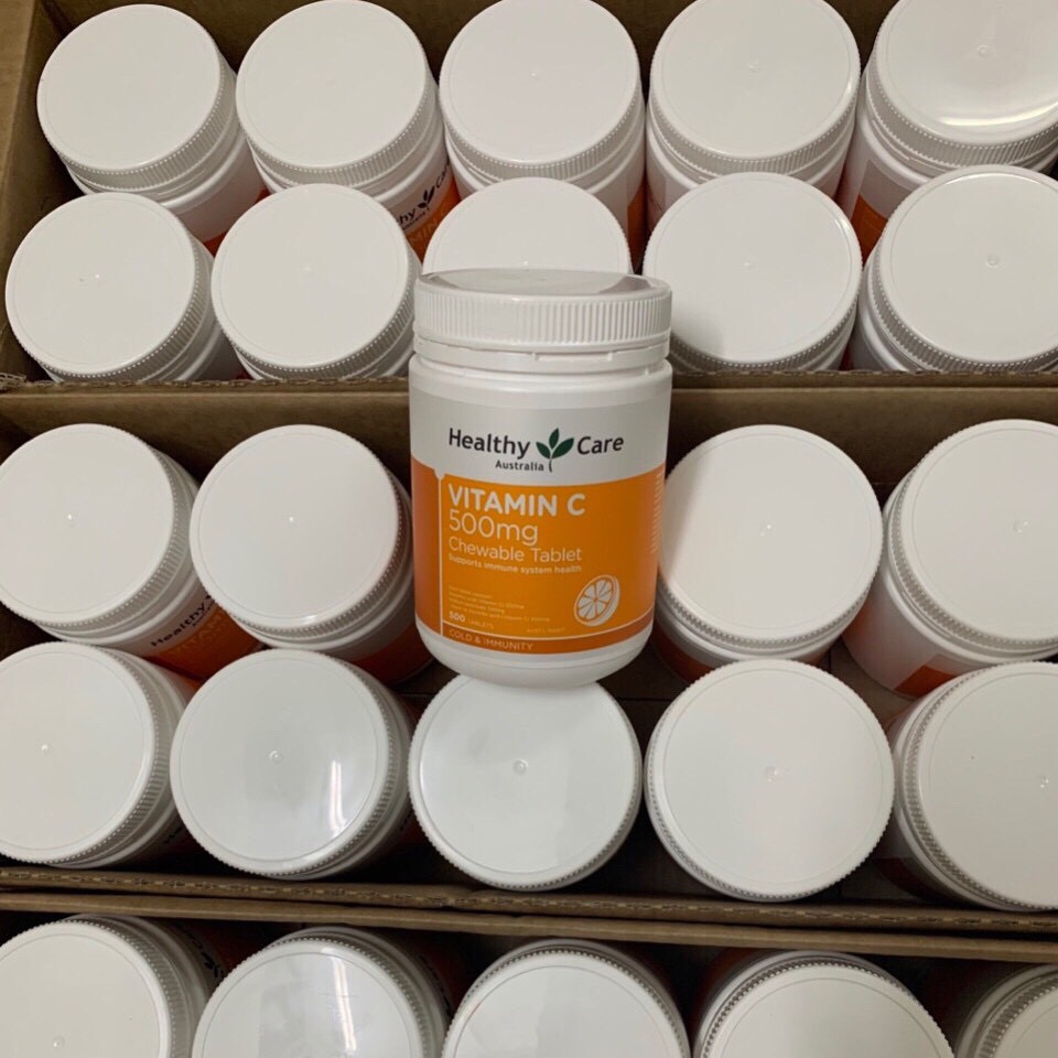 Vitamin C Healthy Care - Viên nhai Vitamin C Úc (Mẫu Mới) | BigBuy360 - bigbuy360.vn