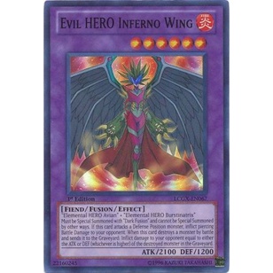 Thẻ bài Yugioh - TCG - Evil HERO Inferno Wing / LCGX-EN067 '