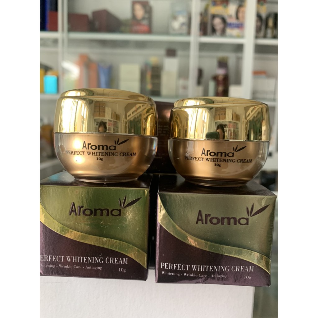 Kem dưỡng trắng da dinh dưỡng Aroma- 10gr.
