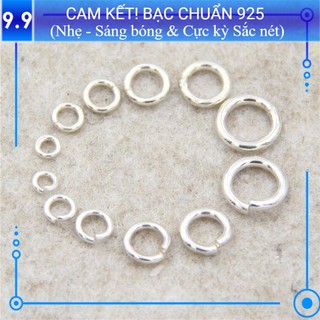[Phụ Kiện Mix Vòng] Móc Khoen charm bạc s925 K2 CH217