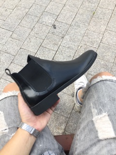 Giày chelsea boot da bò tăng 6cm