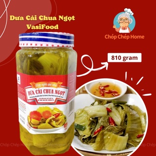 Dưa Cải Chua Ngọt Ăn Liền 810g Vasifood An Toàn Vệ Sinh - Chóp Chép Home