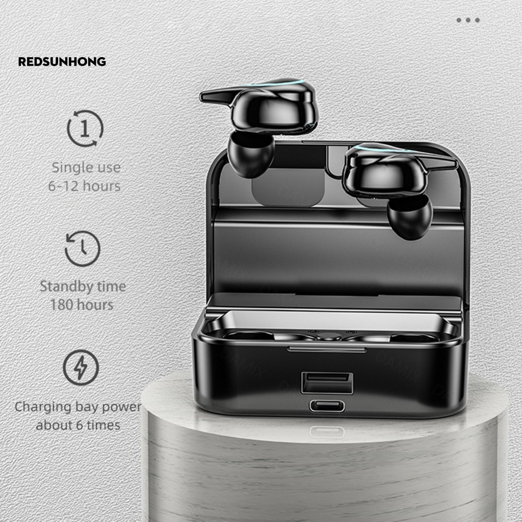 Tai Nghe Không Dây RSH.z Chống Thấm Nước Điều Khiển Cảm Ứng Âm Thanh Vòm