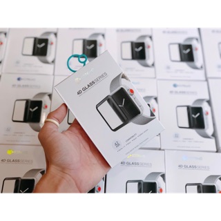 Dán Cường Lực Full 4D chính hãng Coteetci cho Apple Watch