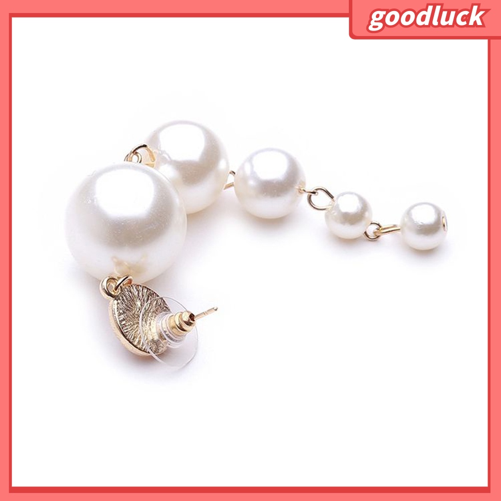 Khuyên tai nữ dáng dài đính ngọc thời trang