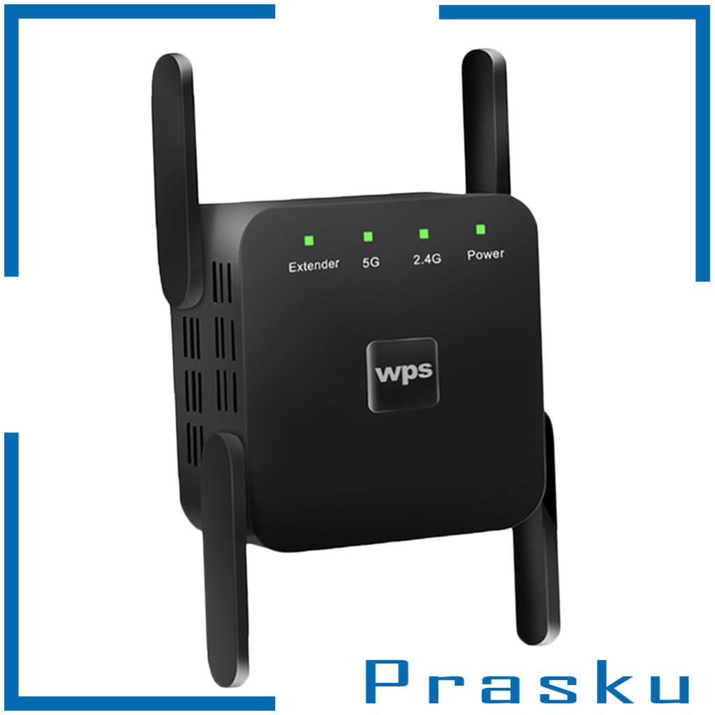Bộ Khuếch Đại Tín Hiệu Wifi Không Dây 1200mbps 2.4g 5g 4 Ăng Ten | BigBuy360 - bigbuy360.vn