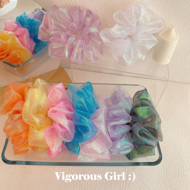 Dây Cột Tóc 17KM Co Giãn Nhiều Màu Thời Trang Phong Cách Hàn Quốc